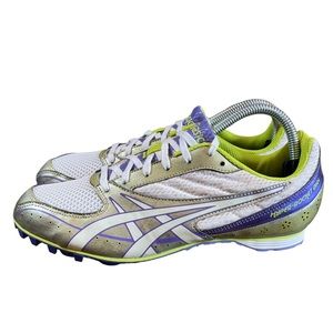 Brand New Asics Hyper Rocket Girl Green Purple White Womens Shoes size 9.5